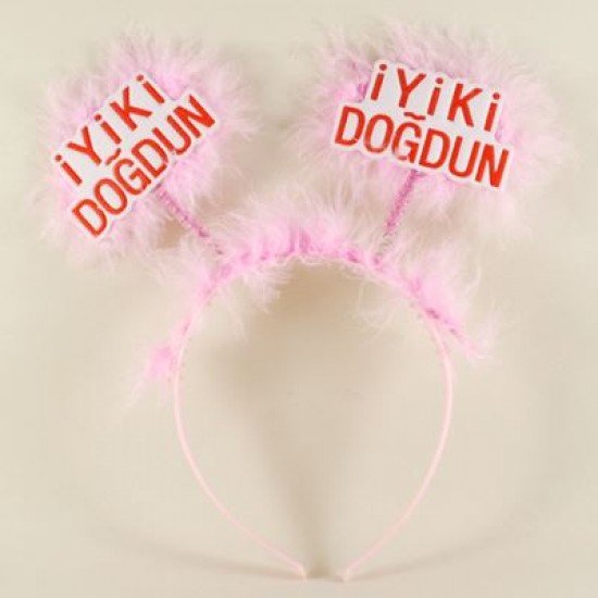 İyiki Doğdun Pembe Taç