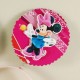 Minnie Mouse Pembe Üç Boyutlu Simli Taç