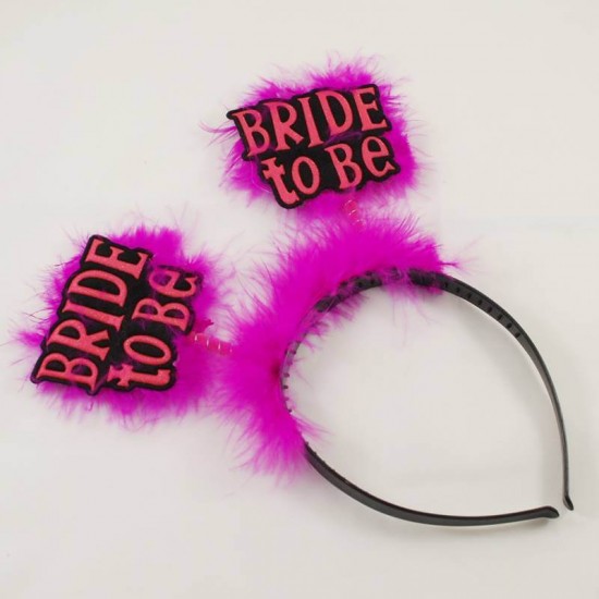 Bride To Be Fuşya Taç