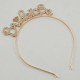 Bride To Be Parlak Taşlı Rose Gold Metal Bekarlığa Veda Partisi Taç
