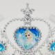 Mavi Prenses Elsa Frozen Eldiveni Prenses Tacı Ve Asa Seti