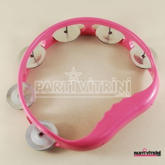 Pembe 6 Zilli Plastik Tef