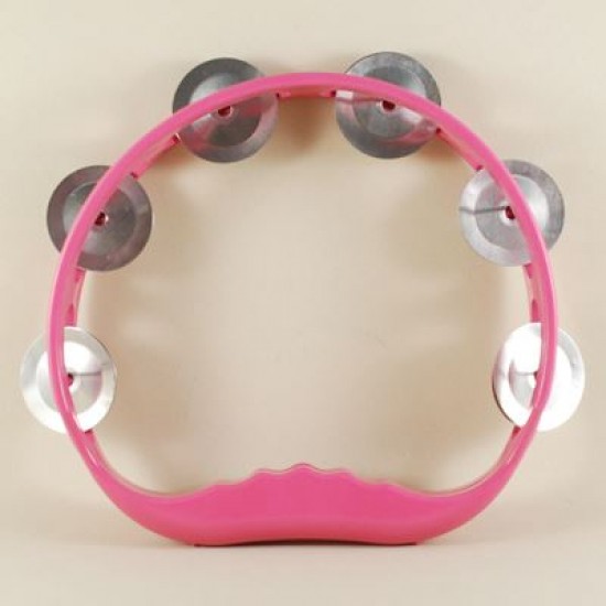 Pembe 6 Zilli Plastik Tef