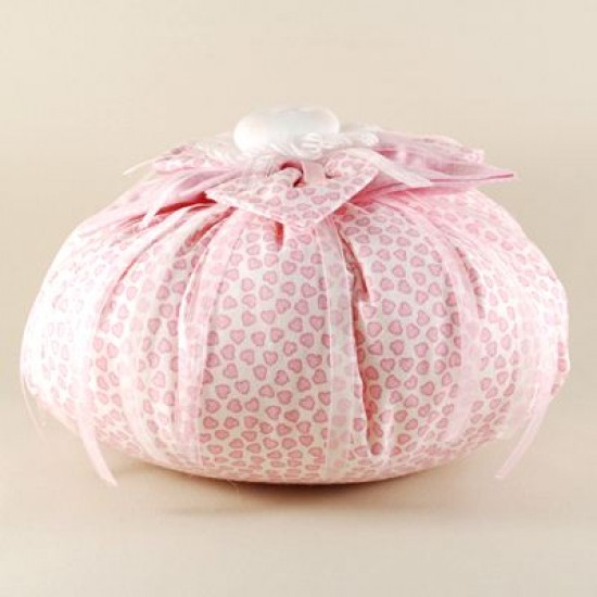 Rüzgar Gülü Bebekli Pembe Altın Yastığı