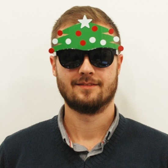 Yılbaşı Ağacı Figürlü Yılbaşı Parti Gözlüğü