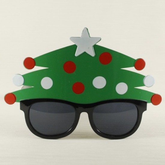 Yılbaşı Ağacı Figürlü Yılbaşı Parti Gözlüğü