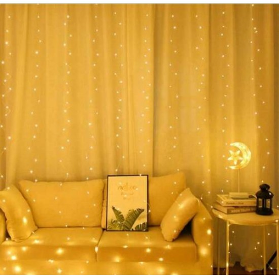 Kumandalı Gün Işığı Perde Led Işık 2.5x2.5 Metre