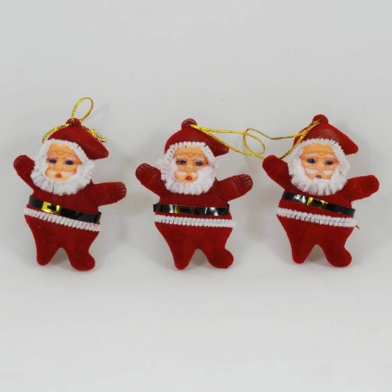 Yılbaşı Ağacı Mini Noel Baba Figürü Seti 6 Parça