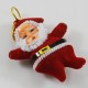 Yılbaşı Ağacı Mini Noel Baba Figürü Seti 6 Parça