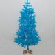 Mavi Renk Yapraklı Yılbaşı Çam Ağacı 150 Cm