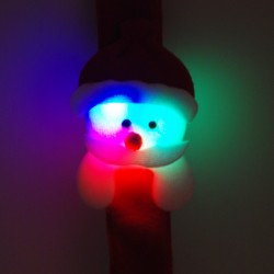 Noel Baba Flip Tak Işıklı Bileklik