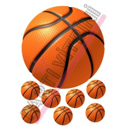 Basketbol 2 Temalı Pasta Kurabiye Üstü Gofret Plaka Baskısı Basketbol 2 Temalı Pasta Kurabiye Üstü Gofret Plaka Baskısı