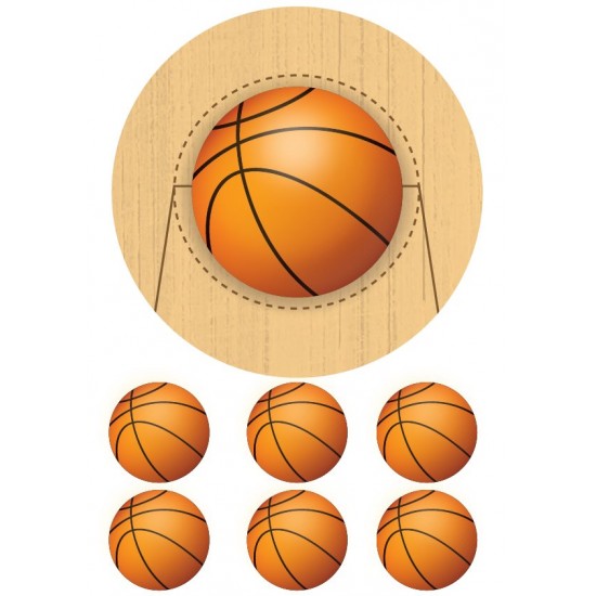 Basketbol Temalı Yenilebilir Resimli Pasta Kurabiye Üstü Şeker Kağıt Baskısı Basketbol Temalı Yenilebilir Resimli Pasta Kurabiye Üstü Şeker Kağıt Baskısı