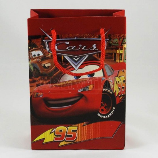 Arabalar Şimşek Mc Queen (Cars) Karton Çanta 17X12X5 Cm 10 Adet