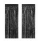 Metalize Parti Fon Süslemesi Siyah Renk 50x230 Cm 2 Adet Metalize Parti Fon Süslemesi Siyah Renk 50x230 Cm 2 Adet