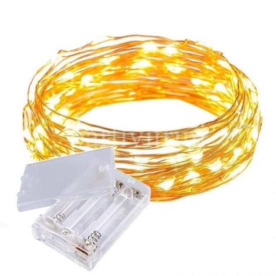 Peri Led Dekoratif Günışığı Tel Led Işık 5 Metre Pilli