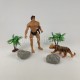 Tarzan Temalı Oyuncak Pasta Üstü Süslemesi Tarzan Temalı Oyuncak Pasta Üstü Süslemesi