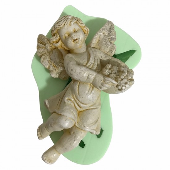 Büyük Melek Figürlü Silikon Kokulu Taş Ve Beton Kalıbı 20x13.5x6 Cm Büyük Melek Figürlü Silikon Kokulu Taş Ve Beton Kalıbı 20x13.5x6 Cm