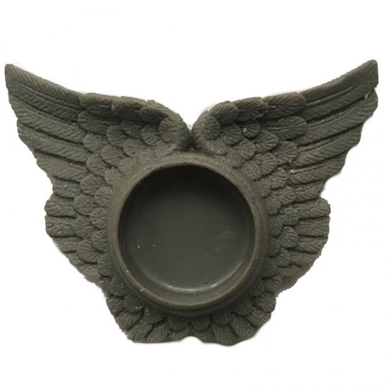 Melek Kanatları Mumluk Silikon Kokulu Taş Ve Beton Kalıbı 10x5x1.5 Cm