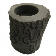 Odun Mumluk Silikon Kokulu Taş Ve Beton Kalıbı 7x6,5x8 Cm Odun Mumluk Silikon Kokulu Taş Ve Beton Kalıbı 7x6,5x8 Cm
