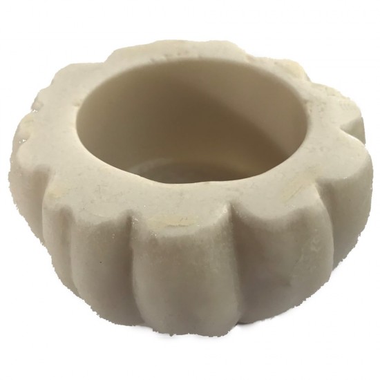 Saksı Kalıbı Büyük Model Silikon Mum Kokulu Taş Ve Beton Kalıbı 8x8x4 Cm