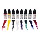 Partivitrini Yarı Transparan Sıvı Epoksi Boyası 20 Ml - 8li Set Partivitrini Yarı Transparan Sıvı Epoksi Boyası 20 Ml - 8li Set