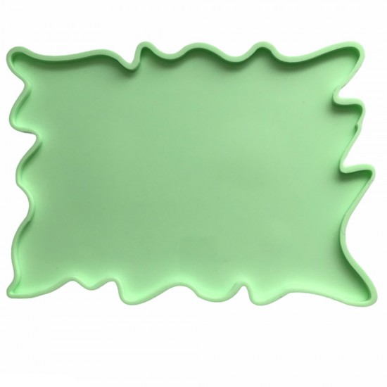 Partivitrini Dikdörtgen Silikon Epoksi Tepsi Kalıbı 31x23x0.8 cm