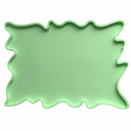 Partivitrini Küçük Dikdörtgen Silikon Epoksi Tepsi Kalıbı 24x17x0.8 cm