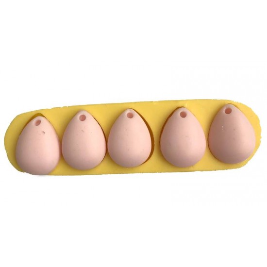 Takı İçin Damla Modeli Beşli Silikon Epoksi Kalıbı 2x2.5x1 Cm Takı İçin Damla Modeli Beşli Silikon Epoksi Kalıbı 2x2.5x1 Cm