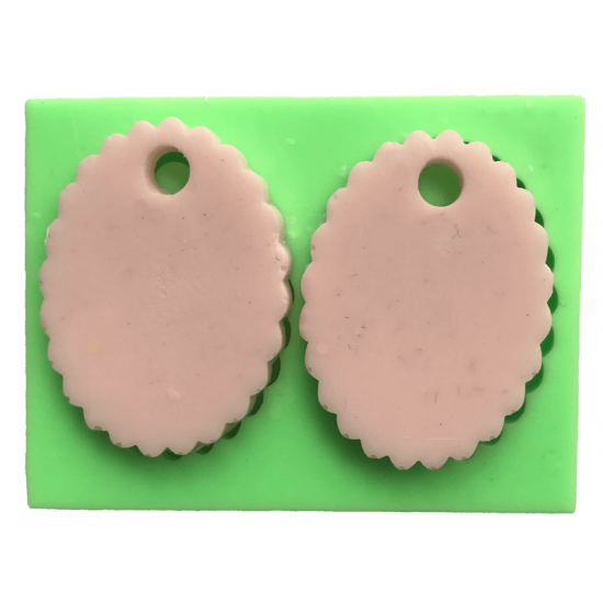 Takı İçin Kısa Dikdörtgen Silikon Epoksi Kalıbı 12x5x2 Cm