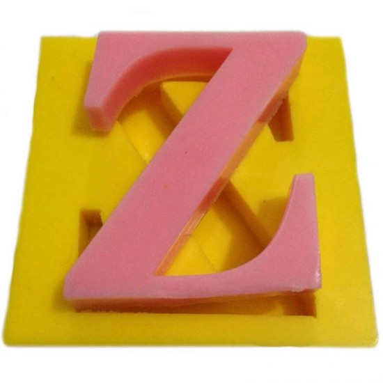 Harfler Silikon Kokulu Taş Ve Sabun Kalıbı 5x5x1 Cm