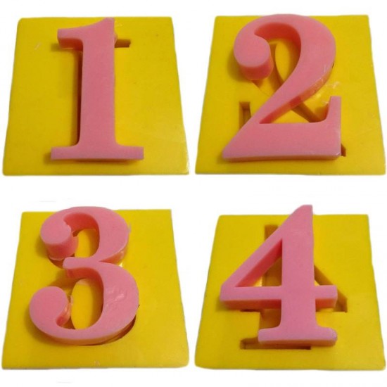 Rakamlar Silikon Kokulu Taş Ve Sabun Kalıbı 5x5x1 Cm Rakamlar Silikon Kokulu Taş Ve Sabun Kalıbı 5x5x1 Cm