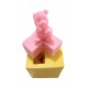 Ayıcıklı I Love You Silikon Mum Kokulu Taş Ve Sabun Kalıbı 7x4x8 Cm Ayıcıklı I Love You Silikon Mum Kokulu Taş Ve Sabun Kalıbı 7x4x8 Cm