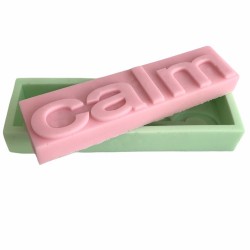 Calm (Sakin) Silikon Mum Kalıbı 15x4x2,5 Cm