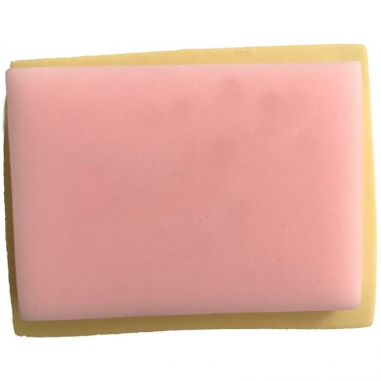 Dikdörtgen Silikon Mum Kokulu Taş Ve Sabun Kalıbı 7x5x2 Cm