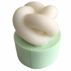 Hera Sarmal Silikon Mum Kalıbı 6,5x5x4 Cm