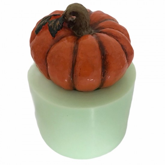 Küçük Kabak Silikon Mum Kalıbı 8.5x8.5x6 Cm